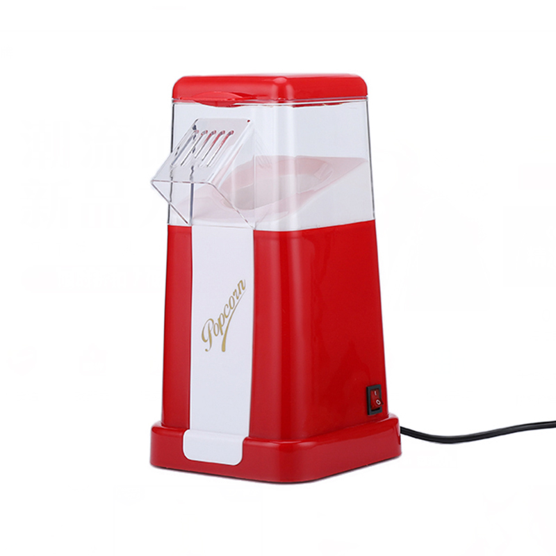 Machine à pop-corn avec boîte transparente PC, modèle PM-1201, prise européenne