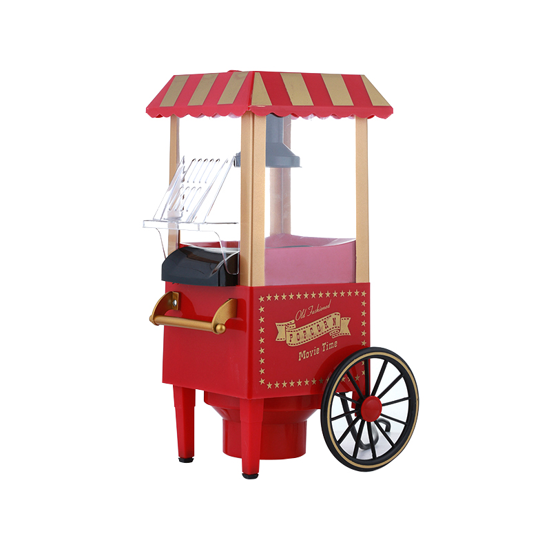 Machine à pop-corn rouge, Certification CE, modèle PM-2800, prise européenne