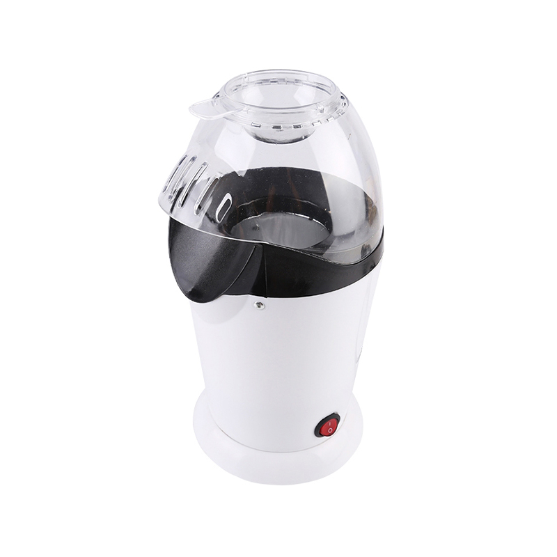 Machine à pop-corn blanche 1200W, modèle PM-1800, prise européenne