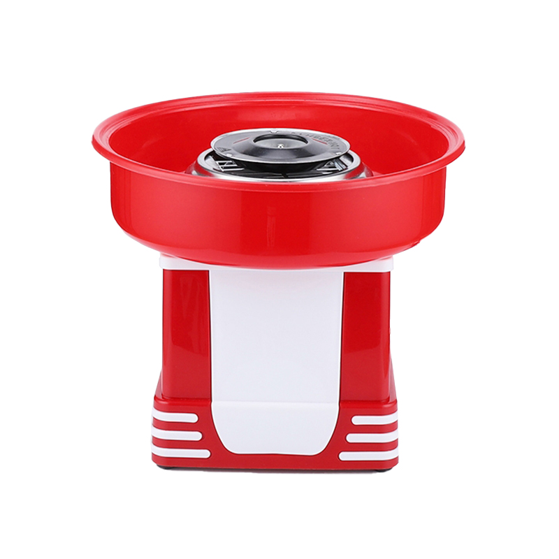 Machine à barbe à papa avec couvercle en acier inoxydable, modèle JK-M06, prise européenne